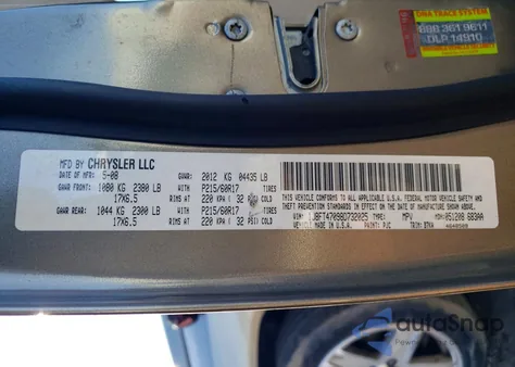 2008 Jeep Compass Sport z USA, uszkodzony, nr VIN 1J8FT47098D732025